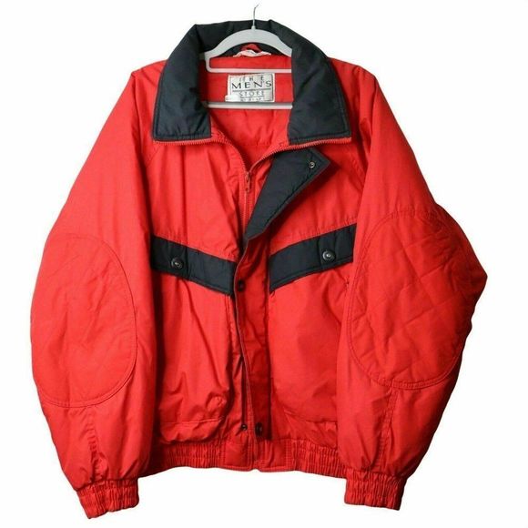 The Men's Store at Sears Lg 42-44 Red jacket - Picture 1 of 9